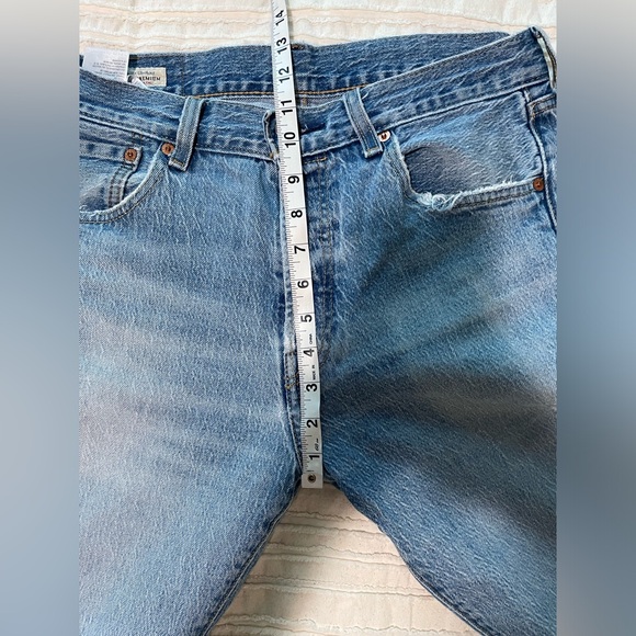 Levi’s Premium 501 ‘93 Men’s Jeans - 30x30 - Light Wash - Picture 5 of 13